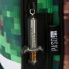 PIKSELE TORNISTER MINECRAFT SZKOLNY GAMING GRY DLA CHŁOPAKÓW ZESTAW 3w1